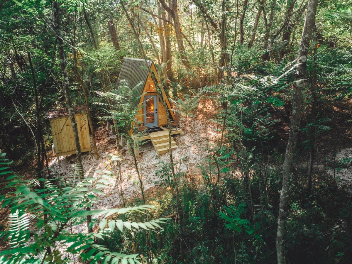 RockbridgeBlue Brambler Glamping A-Frameアパートメント エクステリア 写真