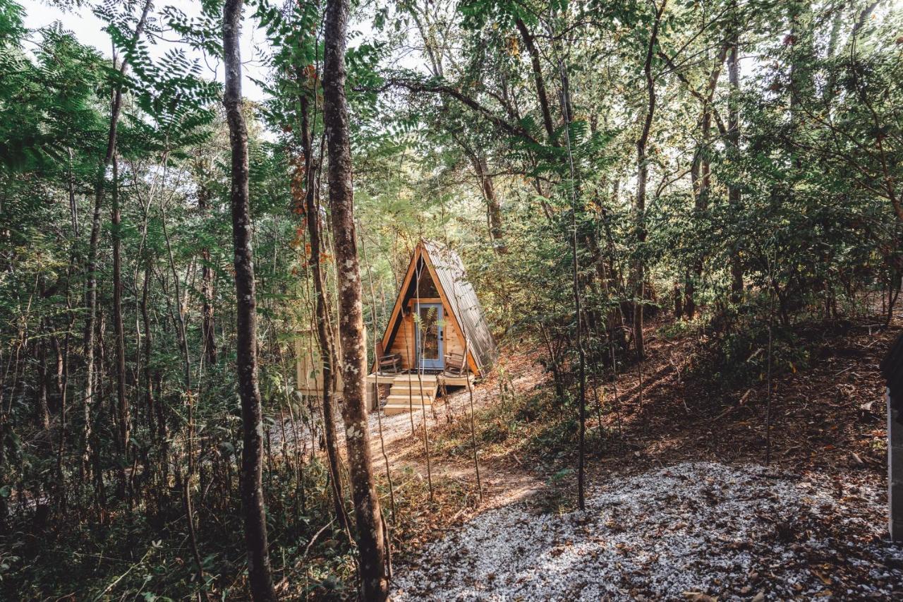 RockbridgeBlue Brambler Glamping A-Frameアパートメント エクステリア 写真