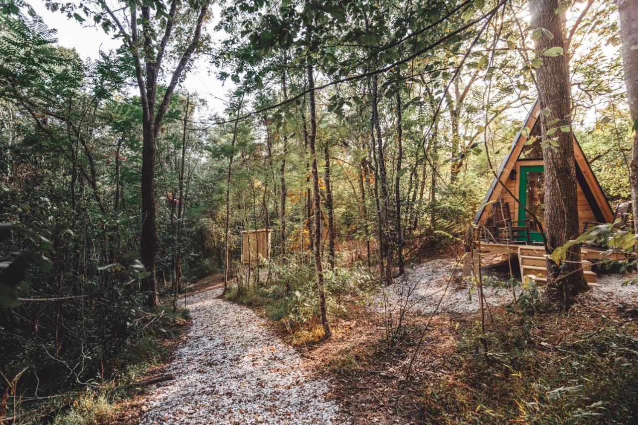 RockbridgeBlue Brambler Glamping A-Frameアパートメント エクステリア 写真